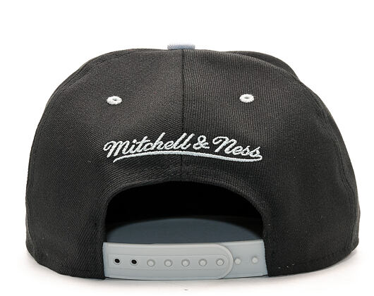 Kšiltovka Mitchell & Ness 2 Tone Label Black/Grey Snapback