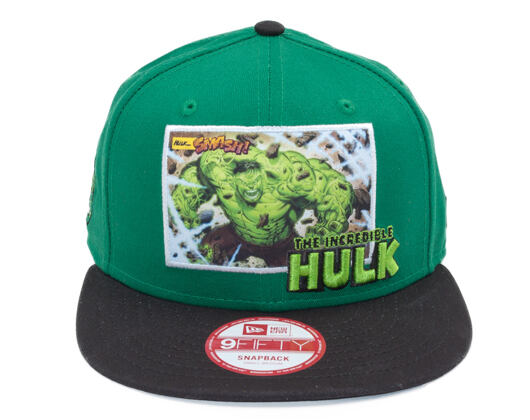Kšiltovka New Era Comic Panel Hulk 9FIFTY Snapback