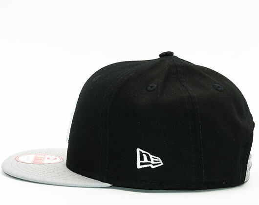 Kšiltovka New Era 9FIFTY Cotton Block New York Yankees Snapback Black / Grey
