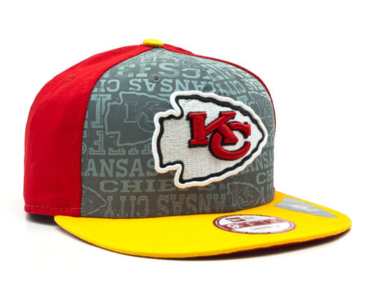 Kšiltovka New Era NFL Draft Reflect Kansas City Chiefs Team Colors Snapback
