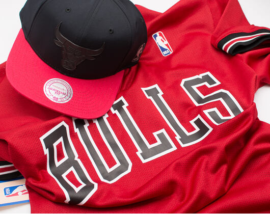 Dres Mitchell & Ness Spot Mesh Chicago Bulls Red