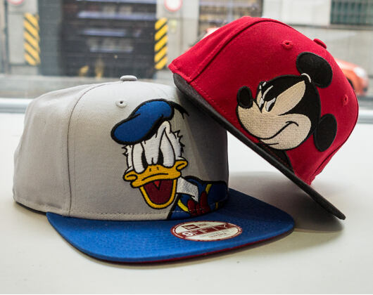 Kšiltovka New Era Disney Over Logo Mickey Mouse Official Colors Snapback