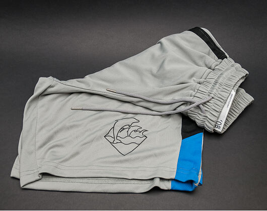 Kraťasy Pink Dolphin Waves Basketball Gray