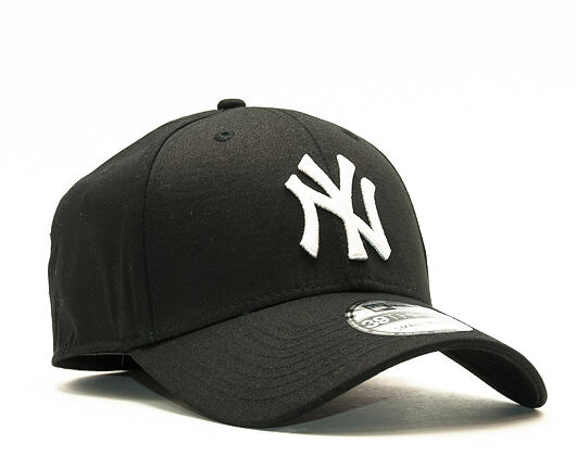 Kšiltovka New Era - 39THIRTY League Basic - NY Yankees - Black / White