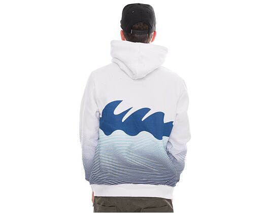 Mikina s kapucí Pink Dolphin Rising Sun Hoodie White