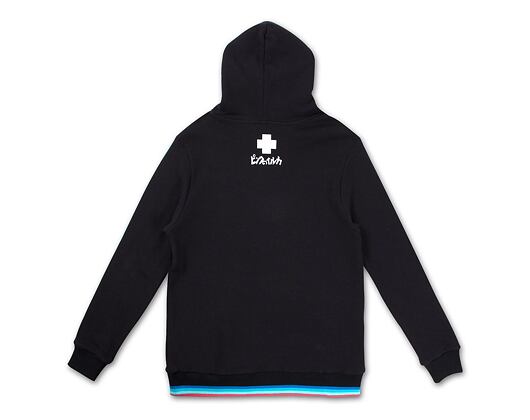 Mikina s kapucí Pink Dolphin Promo Cube Hoody Black