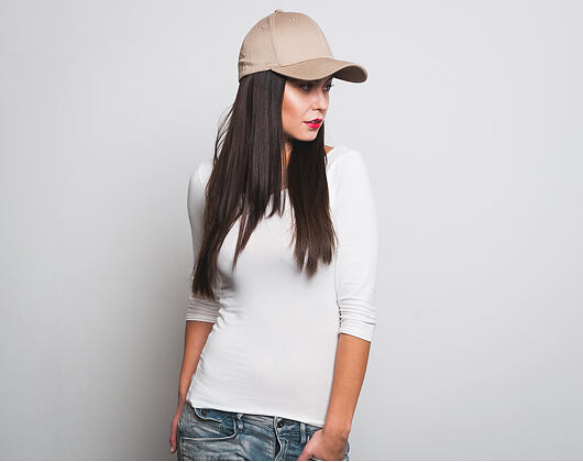Kšiltovka State of WOW Crown 2 Baseball Khaki Velcro Strapback