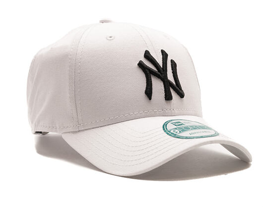 Kšiltovka New Era 9FORTY MLB League Basic New York Yankees - White / Black