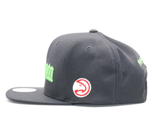 Kšiltovka Mitchell & Ness Gotham City Atlanta Hawks Snapback