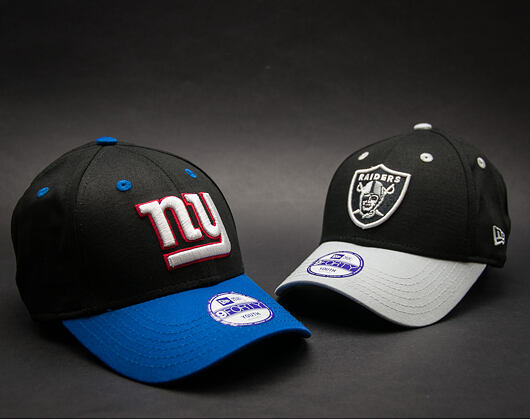 Dětská Kšiltovka New Era 9FORTY Black Crown New York Giants