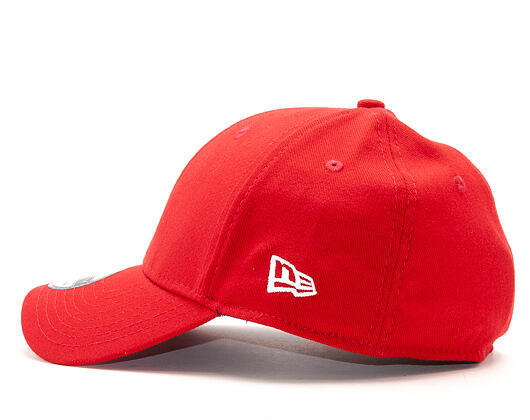 Kšiltovka New Era Basic Flag 39thirty Scarlet/White Stretchfit