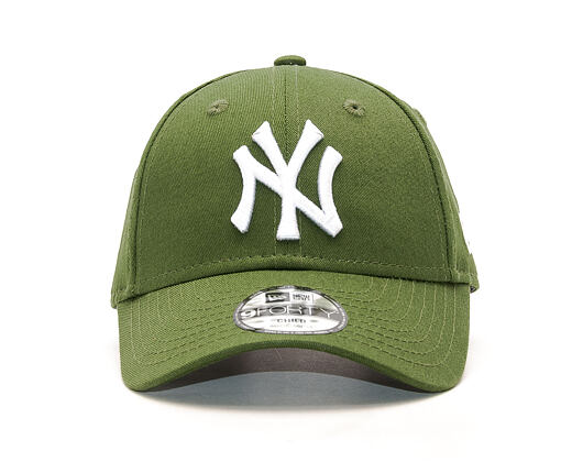 Dětská Kšiltovka New Era League Essential New York Yankees Green Child Strapback