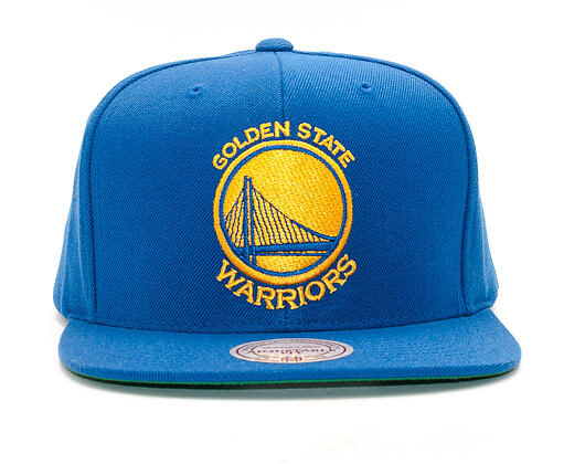 Kšiltovka Mitchell & Ness Solid Team Colour Classic Logo Golden State Warriors Snapback