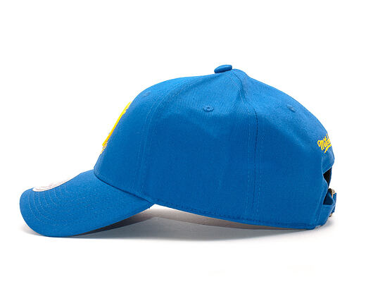 Kšiltovka Mitchell & Ness Low Pro Golden State Warriors Blue Strapback
