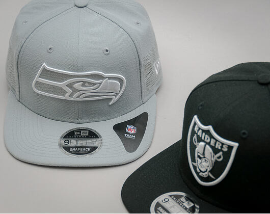 Kšiltovka New Era Side Perf Oakland Riders 9FIFTY Black Snapback