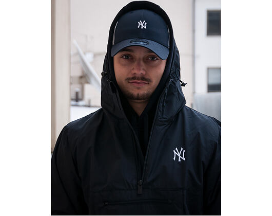 Kšiltovka New Era Side Block Curve New York Yankees 9FORTY Navy/Grey Strapback