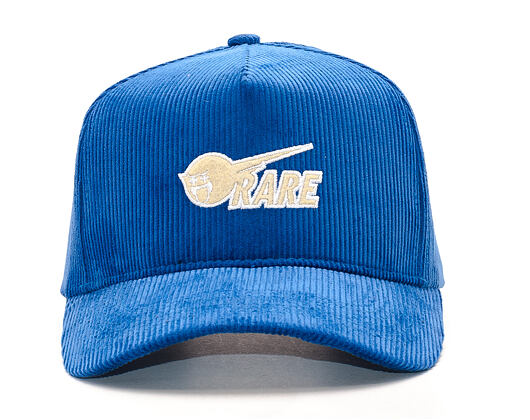 Kšiltovka Pink Dolphin Rare Corduroy Structured Blue Zipback