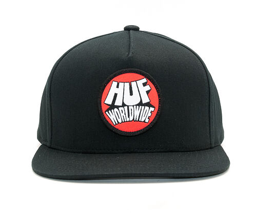 Kšiltovka HUF Rhythm Black Snapback