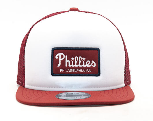 Kšiltovka New Era Emblem Foam Snap Philadelphia Phillies White/Carmine 9FIFTY Snapback