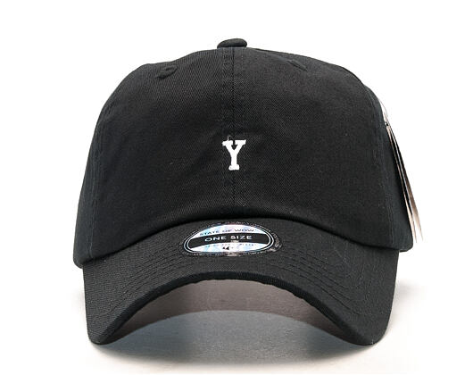 Kšiltovka State of WOW Yankee Soft Baseball Cap Black/White Strapback
