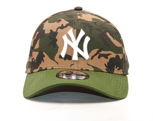 Kšiltovka New Era Camo Team Stretch New York Yankees 39THIRTY Woodland Camo/Official Team Color