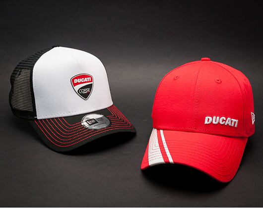 Kšiltovka New Era Corse Ducati 9FORTY TRUCKER White/Black Snapback