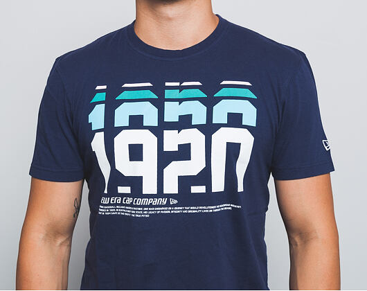 Triko New Era Story Tee Light Navy