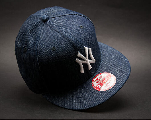 Kšiltovka New Era Denim Basic New York Yankees 9FIFTY Navy/White Snapback