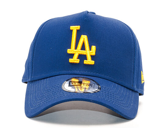 Kšiltovka New Era Team Essential A-Frame Los Angeles Dodgers 9FORTY Dark Royal Snapback