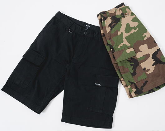 Kraťasy HUF Fatigue Cargo Woodland Camo