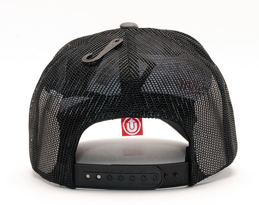 Kšiltovka UPFRONT Skate Baseball Trucker Grey/Black Snapback