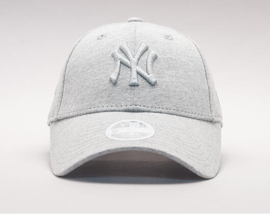 Dámská Kšiltovka New Era Jersey Essential New York Yankees 9FORTY Gray/Gray Strapback