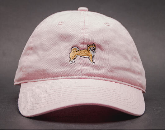 Kšiltovka Dog Limited Shiba Inu Dad Hat Pink Strapback