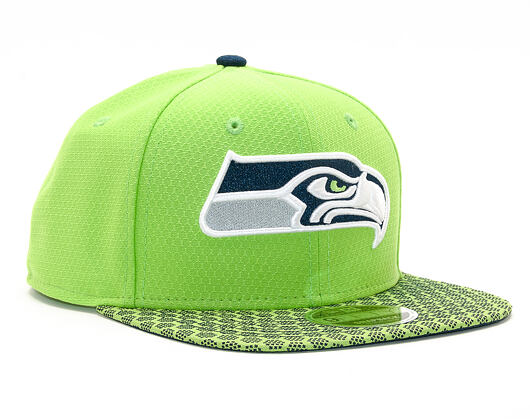 Kšiltovka New Era On Field NFL17 Seattle Seahawks 9FIFTY Official Team Color Snapback