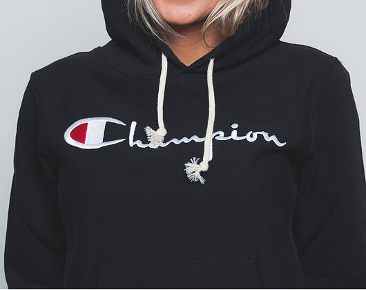 Dámská Mikina S Kapucí Champion Hooded Sweatshirt Black