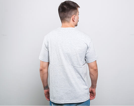 Triko Champion Crewneck T-Shirt Classic Logo Grey 210972