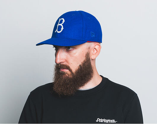 Kšiltovka New Era Relocation Brooklyn Dodgers 59FIFTY Low Profile Light Royal/White/Dark Green