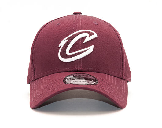 Kšiltovka New Era Felt Infill Cleveland Cavaliers 9FORTY Maroon/White Strapback