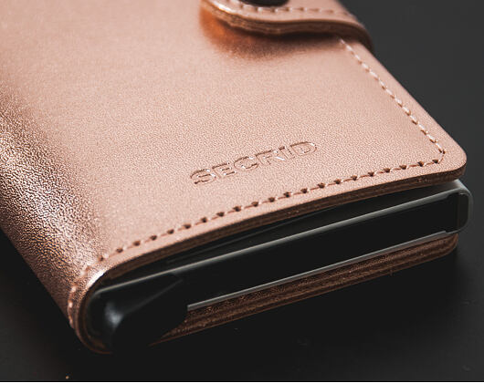 Peněženka Secrid Miniwallet Metallic Rose