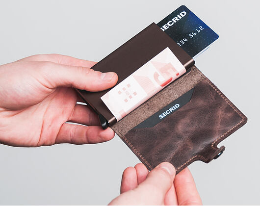 Peněženka Secrid Miniwallet Vintage Chocolate