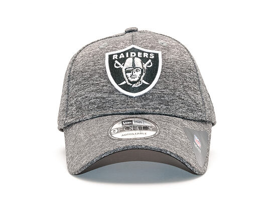 Kšiltovka New Era Shadow Tech Oakland Raiders 9FORTY Grey Heather Strapback