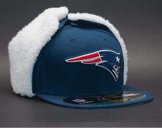 Kšiltovka S Klapkami New Era Lsg Dog Ear New England Patriots 59FIFTY Official Team Color