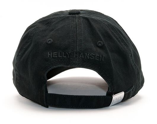 Kšiltovka Helly Hansen Logo Black Strapback