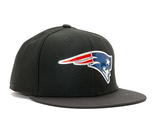 Kšiltovka New Era Black Coll New England Patriots 59FIFTY Black
