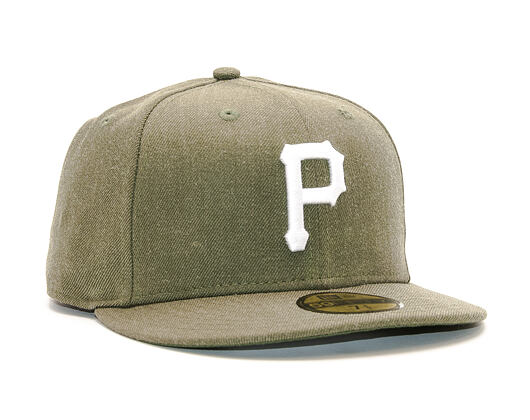 Kšiltovka New Era Seasonal Heather Pittsburgh Pirates 59FIFTY Heather Army/White