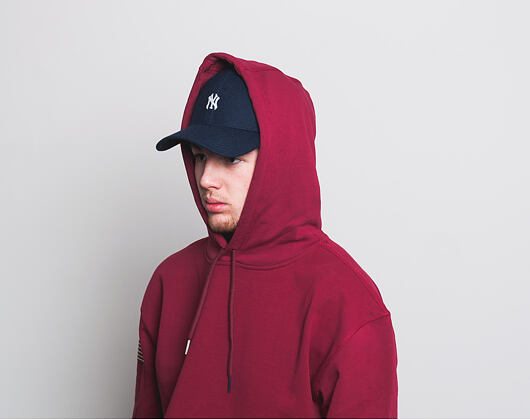 Mikina S Kapucí New Era World Hood Oversized Hoody Cardinal
