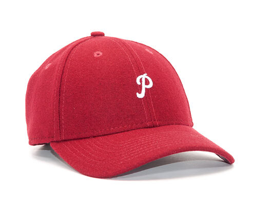 Kšiltovka New Era Mini Melton Philadelphia Phillies 9FORTY Cardinal/White Strapback