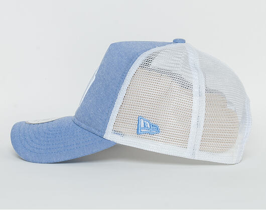 Kšiltovka New Era Oxford A Frame Trucker New York Yankees 9FORTY Sky/White Snapback