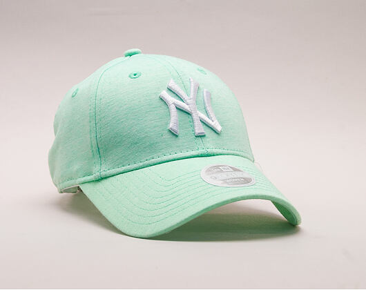 Dámská Kšiltovka New Era Jersey New York Yankees 9FORTY Green/White Strapback