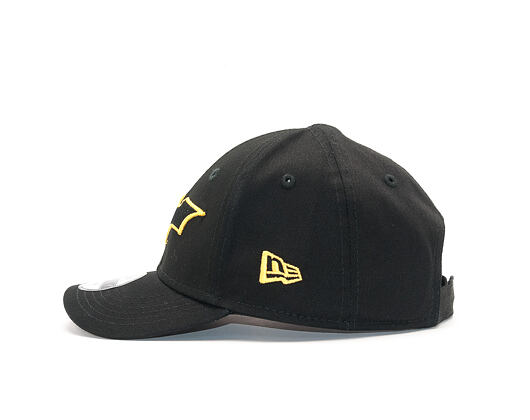 Dětská Kšiltovka New Era Char Outl Batman 9FORTY Toddler Black/Cyber Yellow Strapback